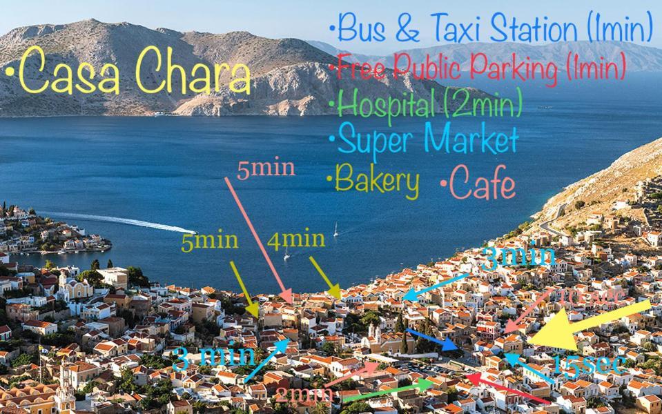 Ferienwohnung Casa Chara Symi Exterior foto
